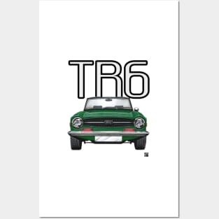 Geo3Doodles TR6 (Green) Doodle Posters and Art